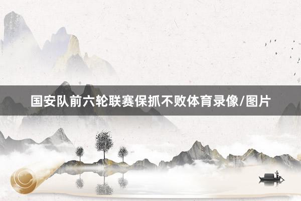 国安队前六轮联赛保抓不败体育录像/图片