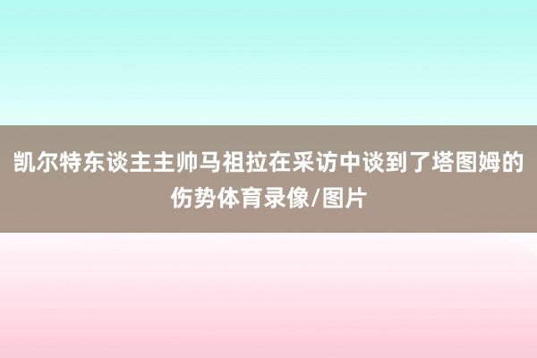 凯尔特东谈主主帅马祖拉在采访中谈到了塔图姆的伤势体育录像/图片