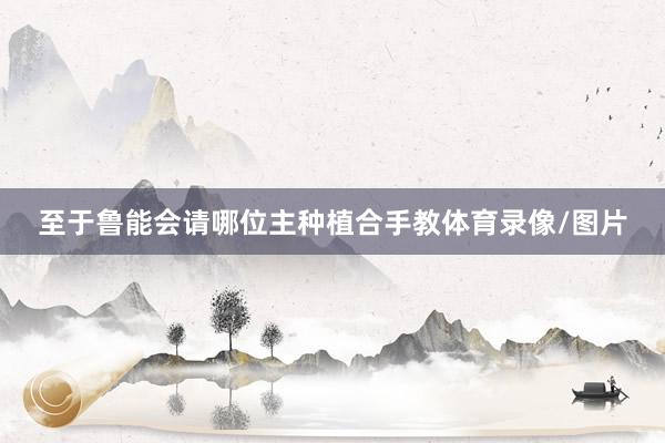 至于鲁能会请哪位主种植合手教体育录像/图片