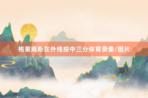 格莱姆斯在外线投中三分体育录像/图片