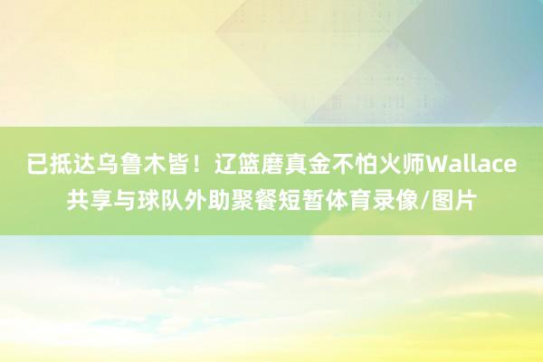已抵达乌鲁木皆！辽篮磨真金不怕火师Wallace共享与球队外助聚餐短暂体育录像/图片