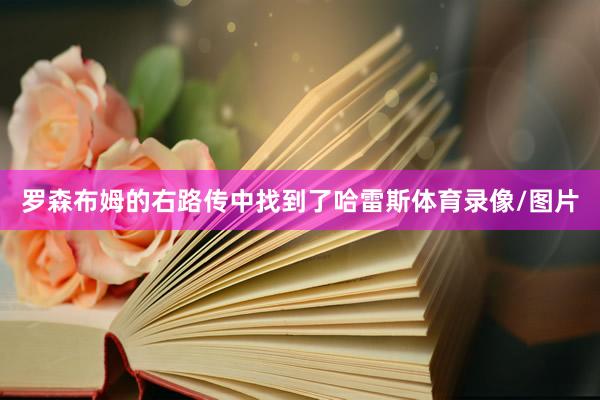 罗森布姆的右路传中找到了哈雷斯体育录像/图片