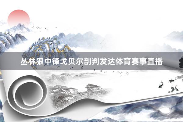 丛林狼中锋戈贝尔剖判发达体育赛事直播