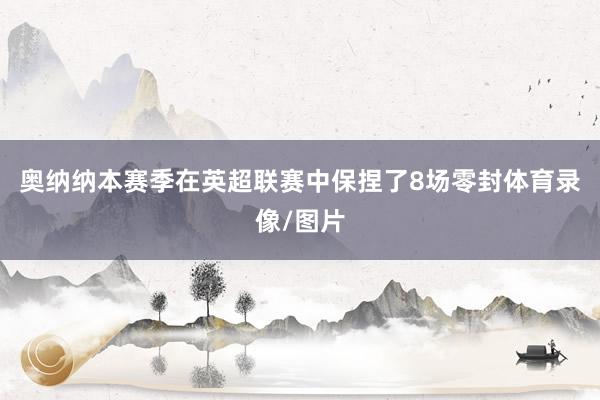奥纳纳本赛季在英超联赛中保捏了8场零封体育录像/图片