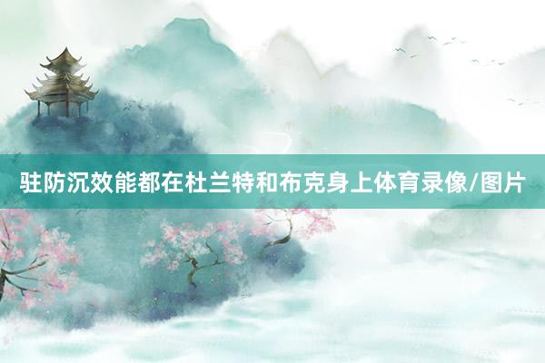 驻防沉效能都在杜兰特和布克身上体育录像/图片