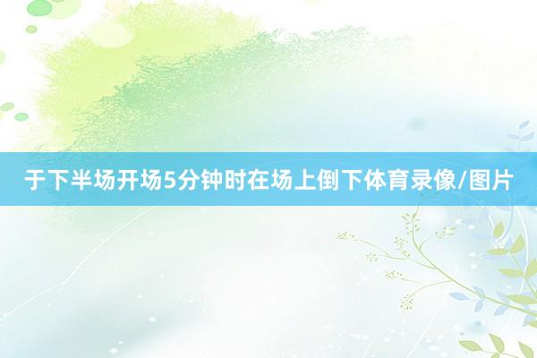 于下半场开场5分钟时在场上倒下体育录像/图片